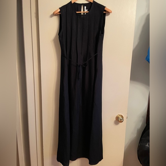 Emerson fry PLAIT MAXI DRESS - BLACK - Picture 5 of 6